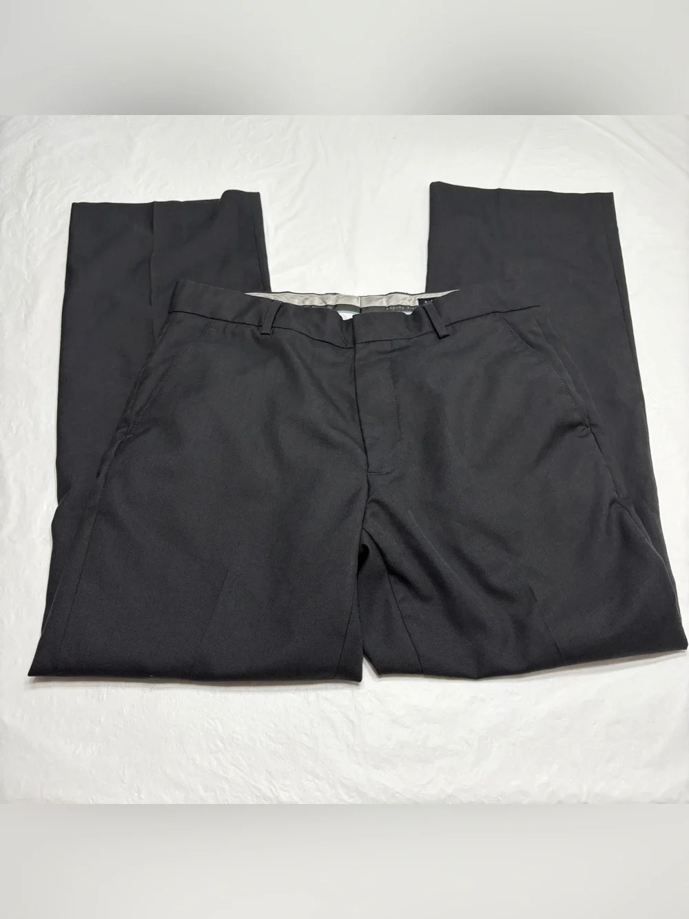 Banana Republic Gray Flat Front Dress Pants Men’s 33/32